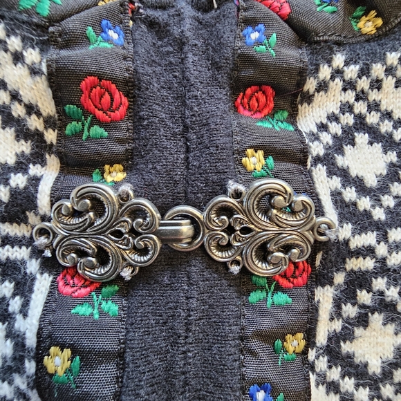 Hanna Andersson Nordic Sweater Print Dress Size 3 - Picture 5 of 11